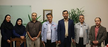 بازدید جناب آقای مهندس غلامزاده مدیر عامل محترم شرکت شهاب از پارك فناوري